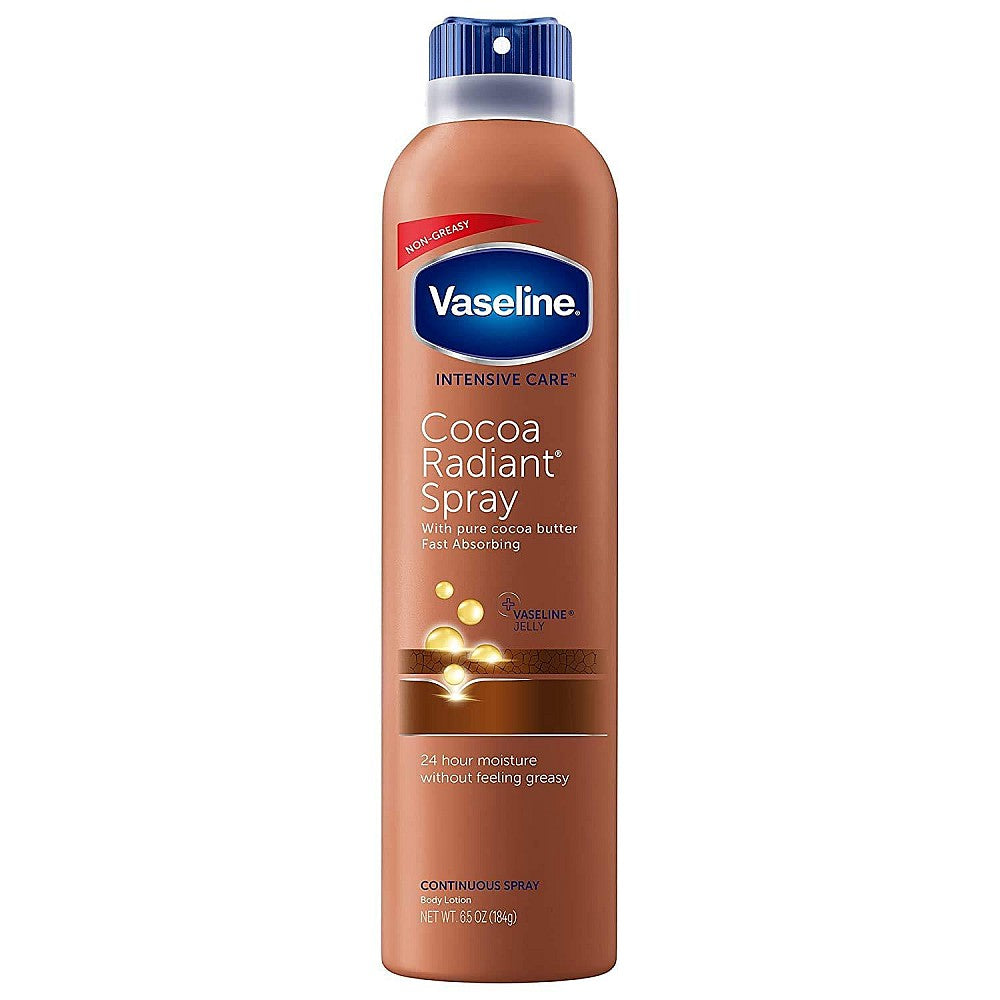 Vaseline® Intensive Care™ Cocoa Radiant® Spray Moisturizer, 6.5 oz
