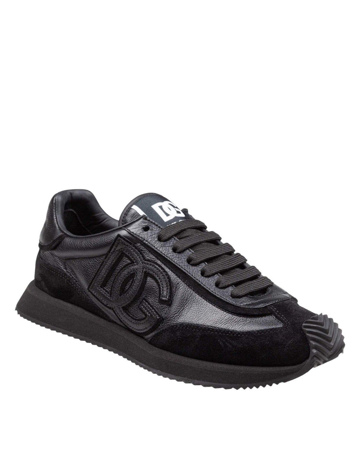 DOLCE & GABBANA Sneaker Cushion in Leather and Suede